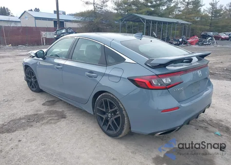 2022 Honda Civic Sport Touring from USA, damaged, VIN 19XFL1H86NE018356